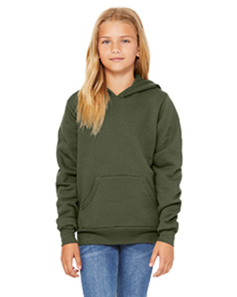Youth Sponge Fleece Pullover Hooded Sweatshirt Thumbnail