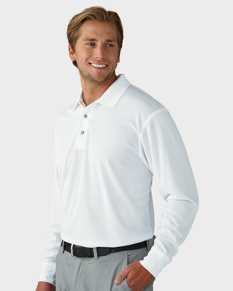 Men's Prescott Long Sleeve Polo Thumbnail