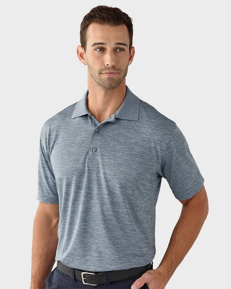 Men's Dakota Striated Heather Polo Thumbnail