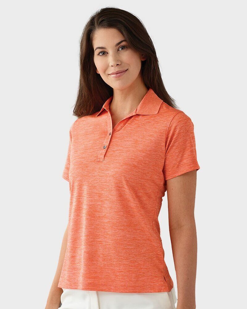 Women's Dakota Striated Heather Polo Thumbnail