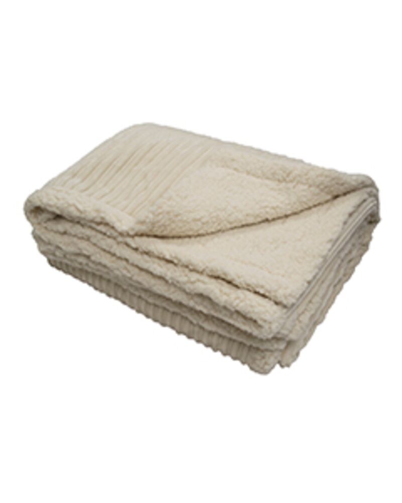 Corduroy Lambswool Throw Blanket Thumbnail