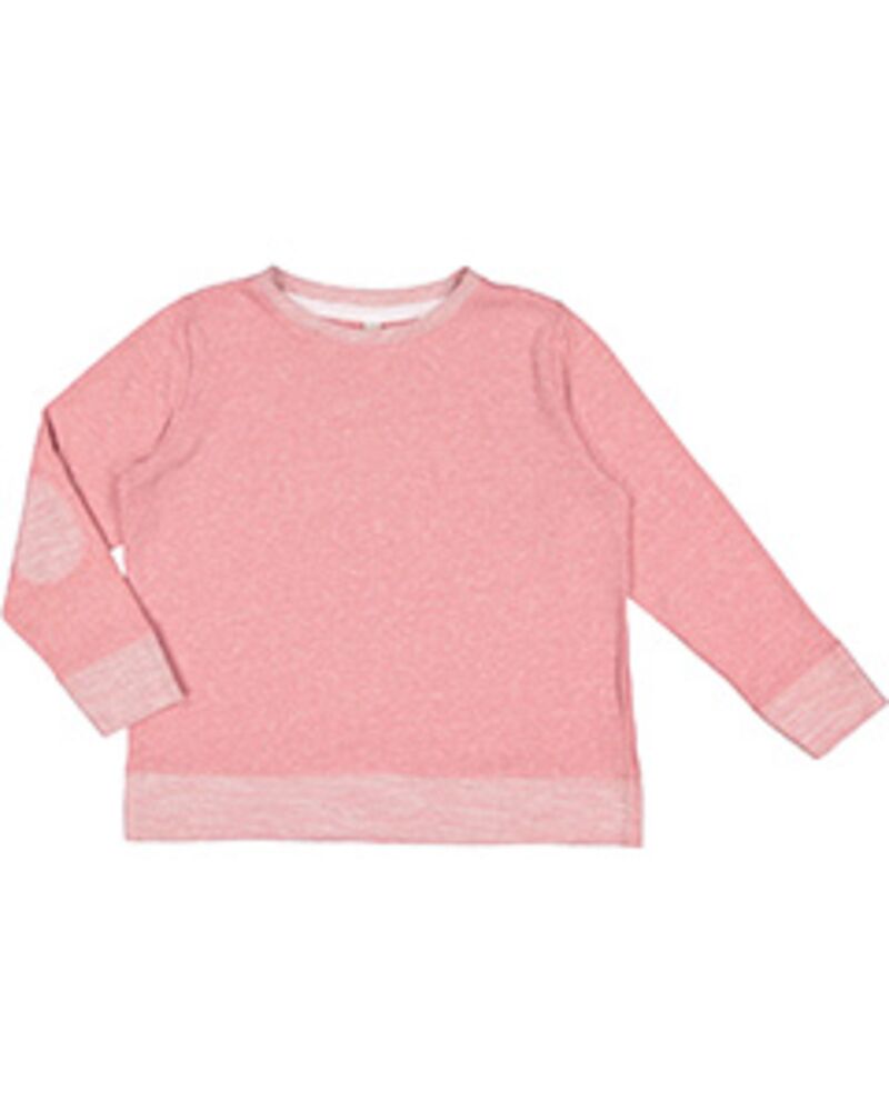 Youth French Terry Long Sleeve Crewneck Sweatshirt Thumbnail