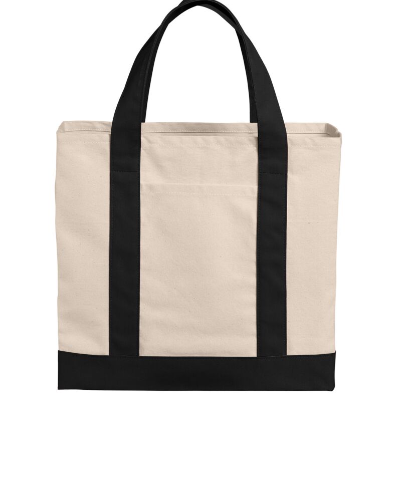 Cotton Canvas Two Tone Tote Thumbnail