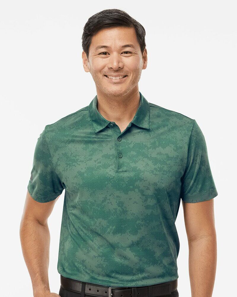 Men's All Over Camo Print Polo Thumbnail