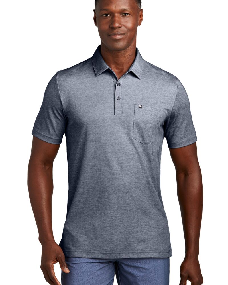 Oceanside Heather Pocket Polo Thumbnail