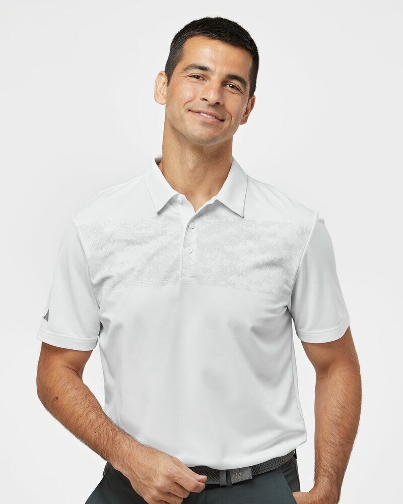 Men's Camo Chest Print Polo Thumbnail