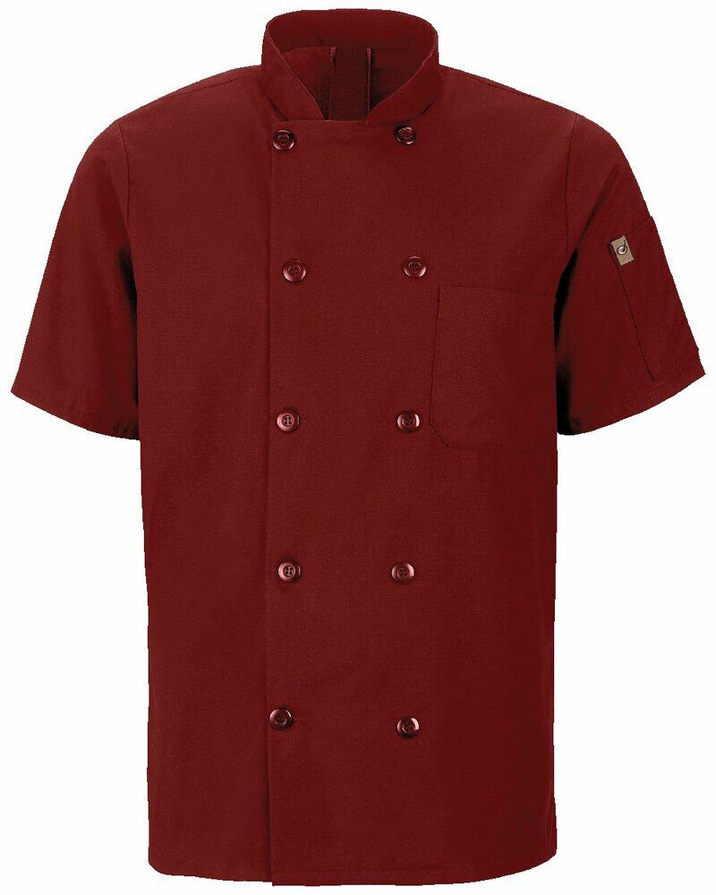 Mimix™ Short Sleeve Chef Coat with OilBlok Thumbnail