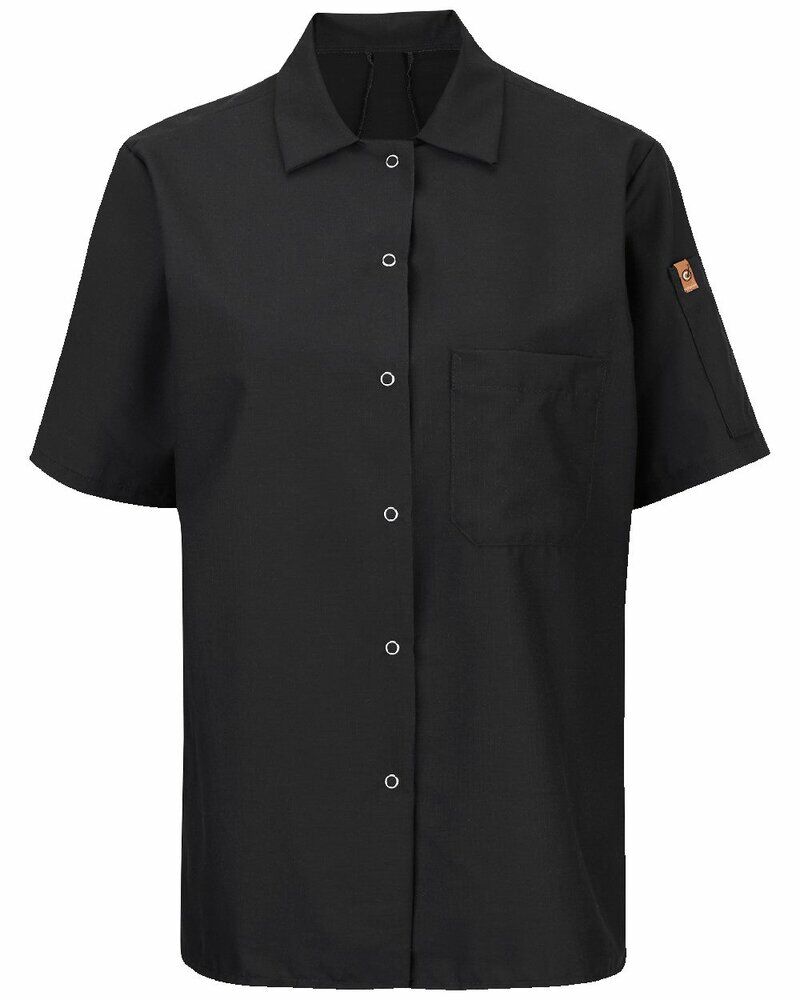 Women's Mimix™ Short Sleeve Cook Shirt with OilBlok Thumbnail