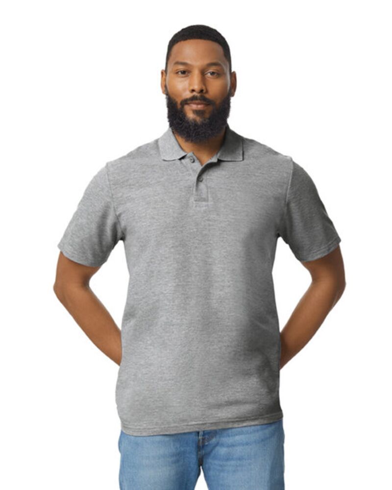 Men's Softstyle Double Pique Polo Thumbnail