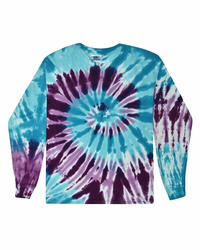 Youth Tie-Dyed Long Sleeve T-Shirt Thumbnail