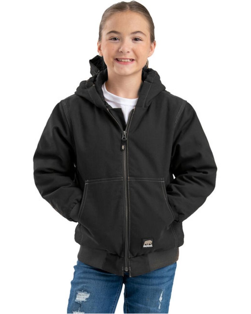 Youth Highland Softstone Duck Hooded Jacket Thumbnail