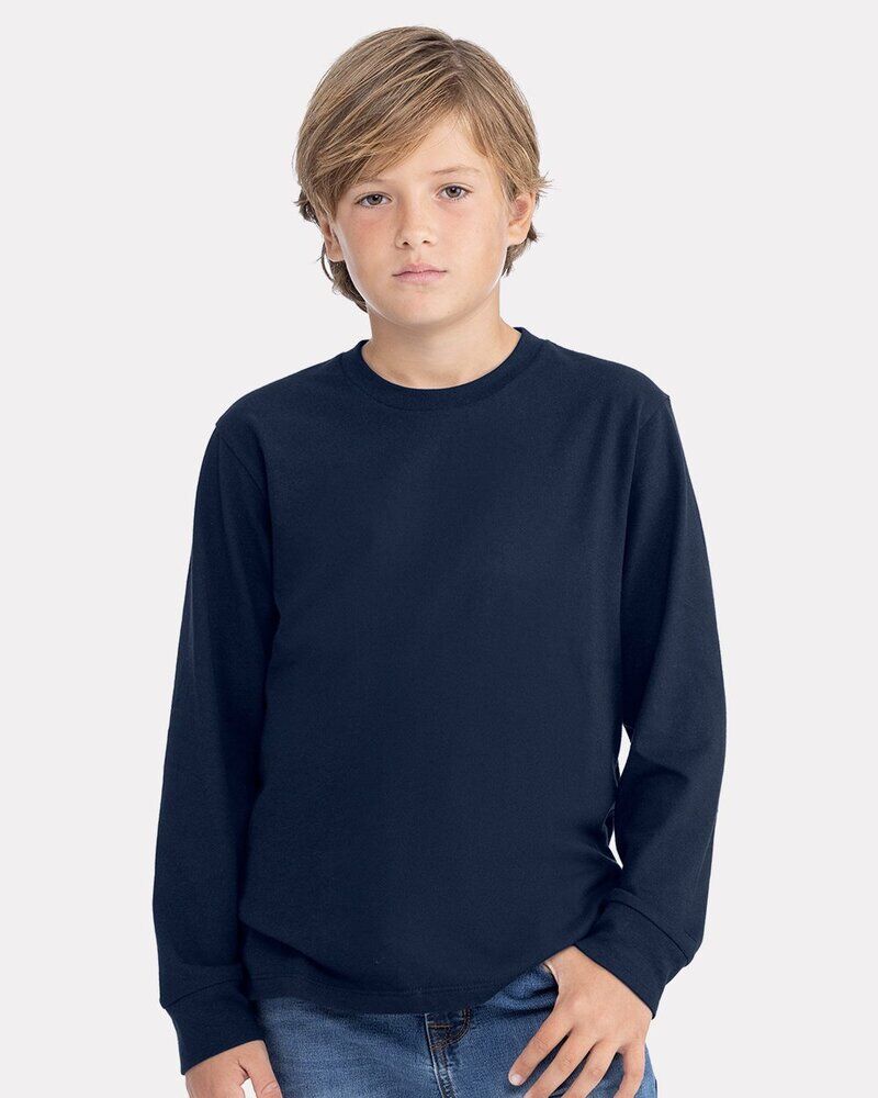 Youth Cotton Long Sleeve T-Shirt Thumbnail