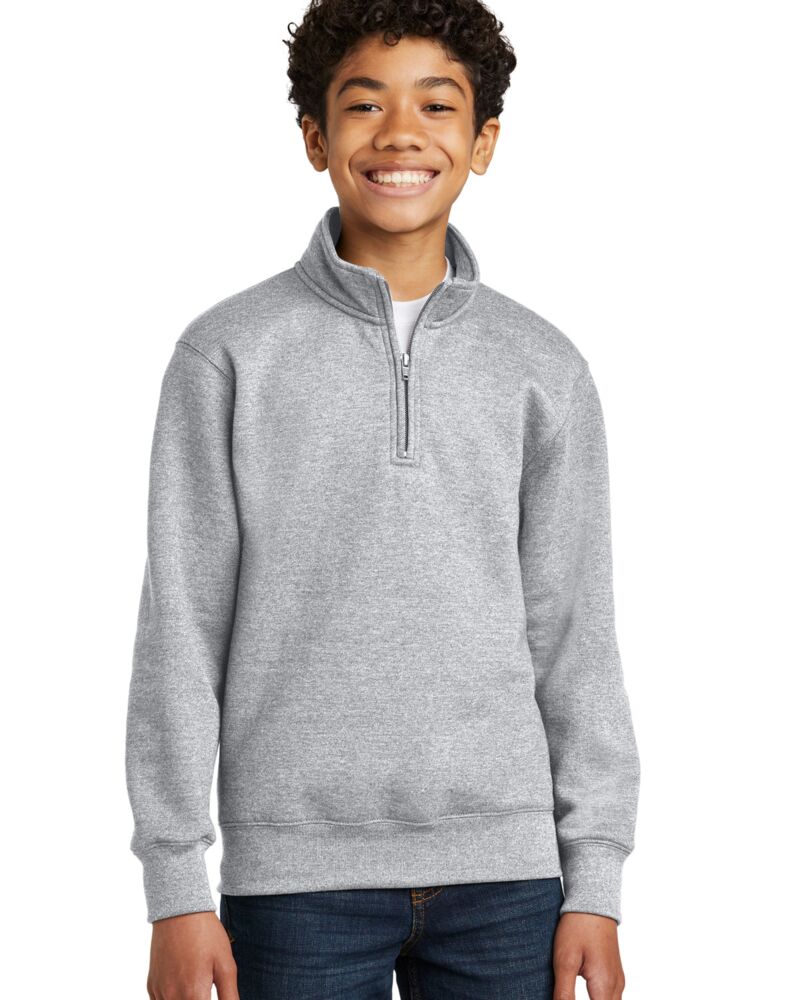 Youth Core Fleece 1/4 Zip Pullover Sweatshirt Thumbnail