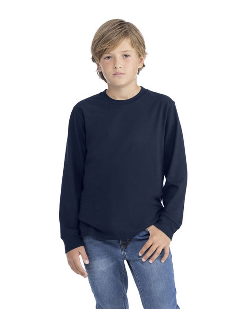 Youth Cotton Long Sleeve T-Shirt Thumbnail