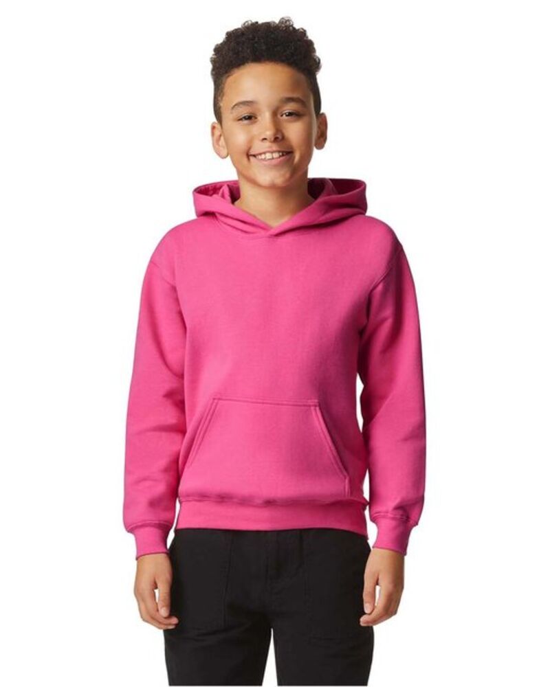 Youth Softstyle Midweight Fleece Hooded Sweatshirt Thumbnail