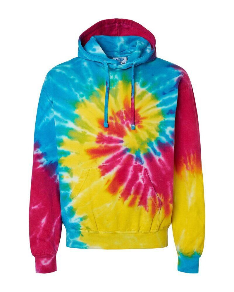 Youth Tie-Dyed Hooded Sweatshirt Thumbnail