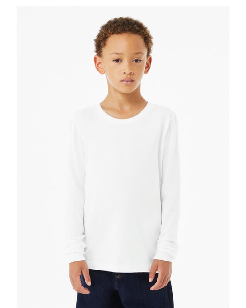 Youth Heather CVC Long-Sleeve T-Shirt Thumbnail
