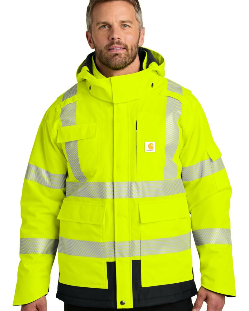 Ansi 107 Class 3 Waterproof Heavyweight Insulated Jacket Thumbnail