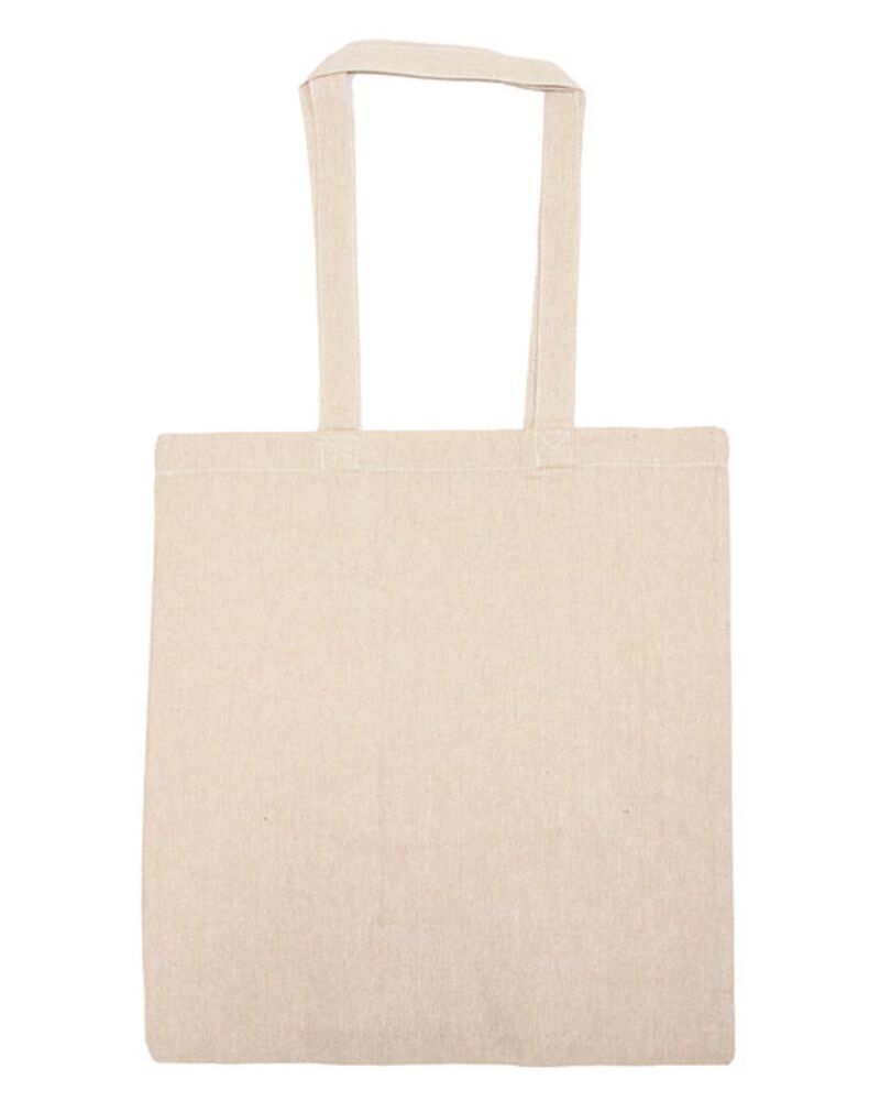 Lightweight Recycled Canvas Over the Shoulder Extended Handle Tote Bag Thumbnail