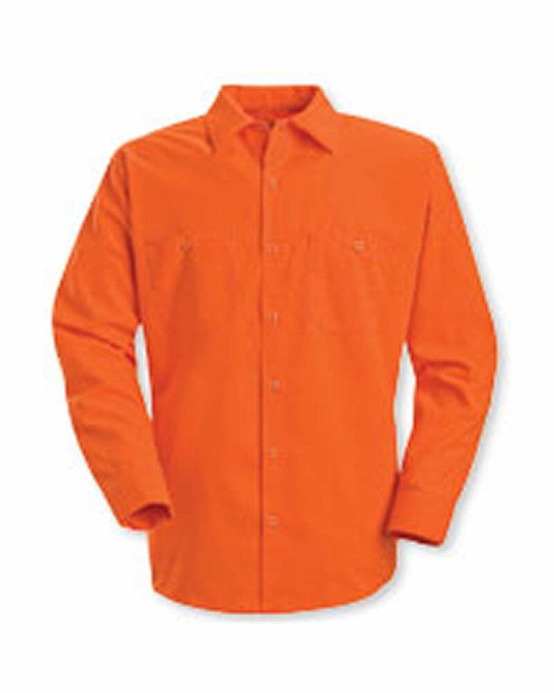 Men's Enhanced Visibility Long Sleeve Work Shirt Thumbnail