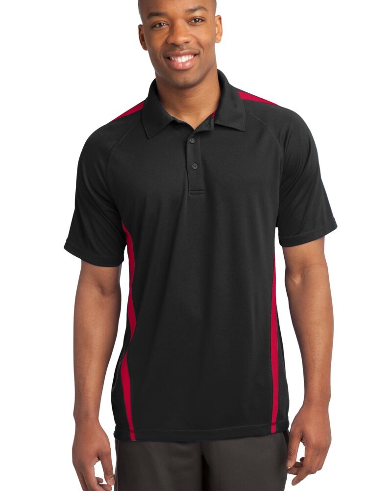 PosiCharge ® Micro Mesh Colorblock Polo Thumbnail