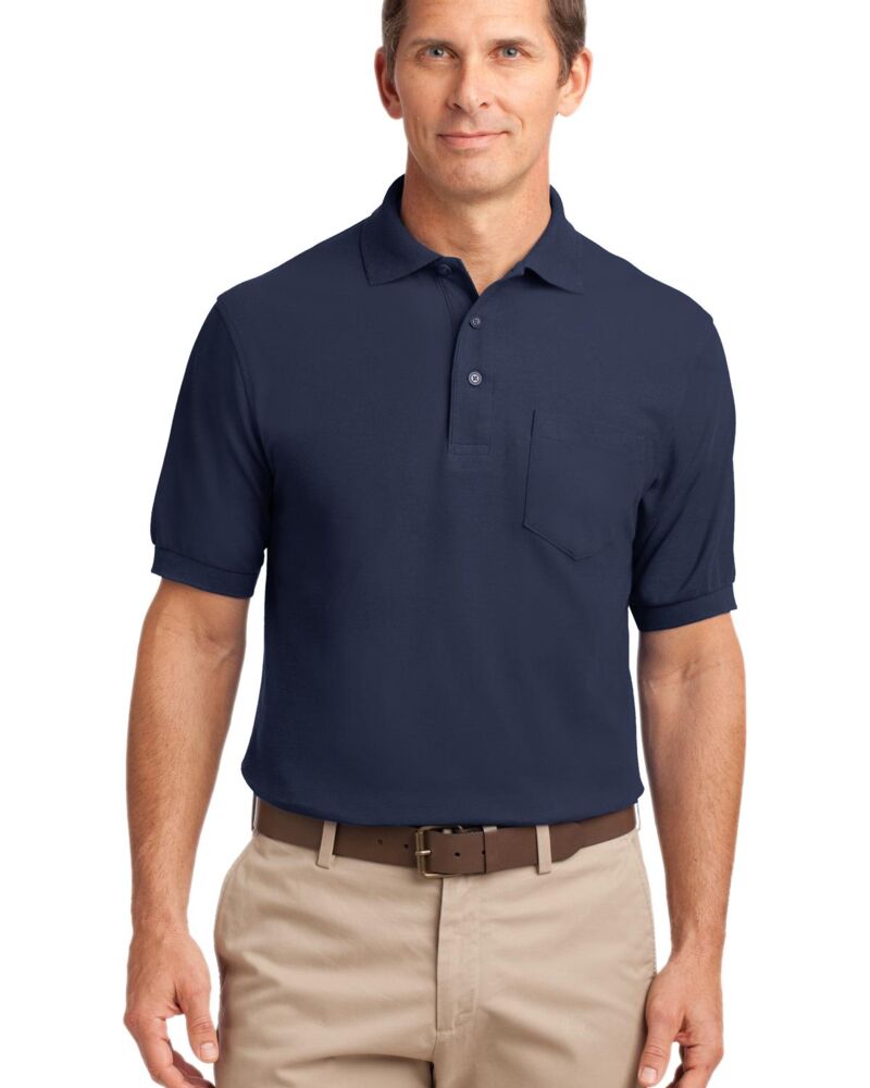 Silk Touch Polo with Pocket Thumbnail