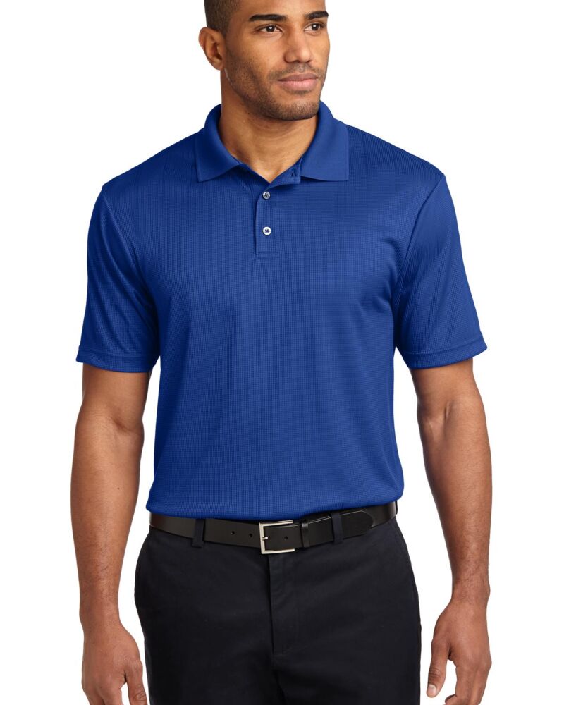 Performance Fine Jacquard Polo Thumbnail