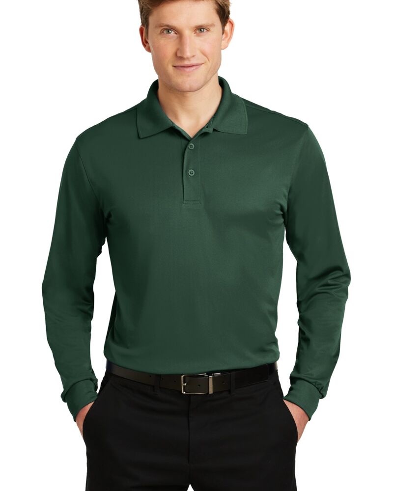 Long Sleeve Micropique Sport Wick ® Polo Thumbnail