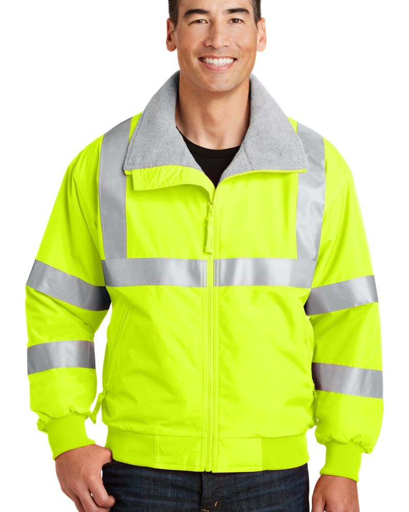 Enhanced Visibility Challenger Jacket with Reflective Taping Thumbnail