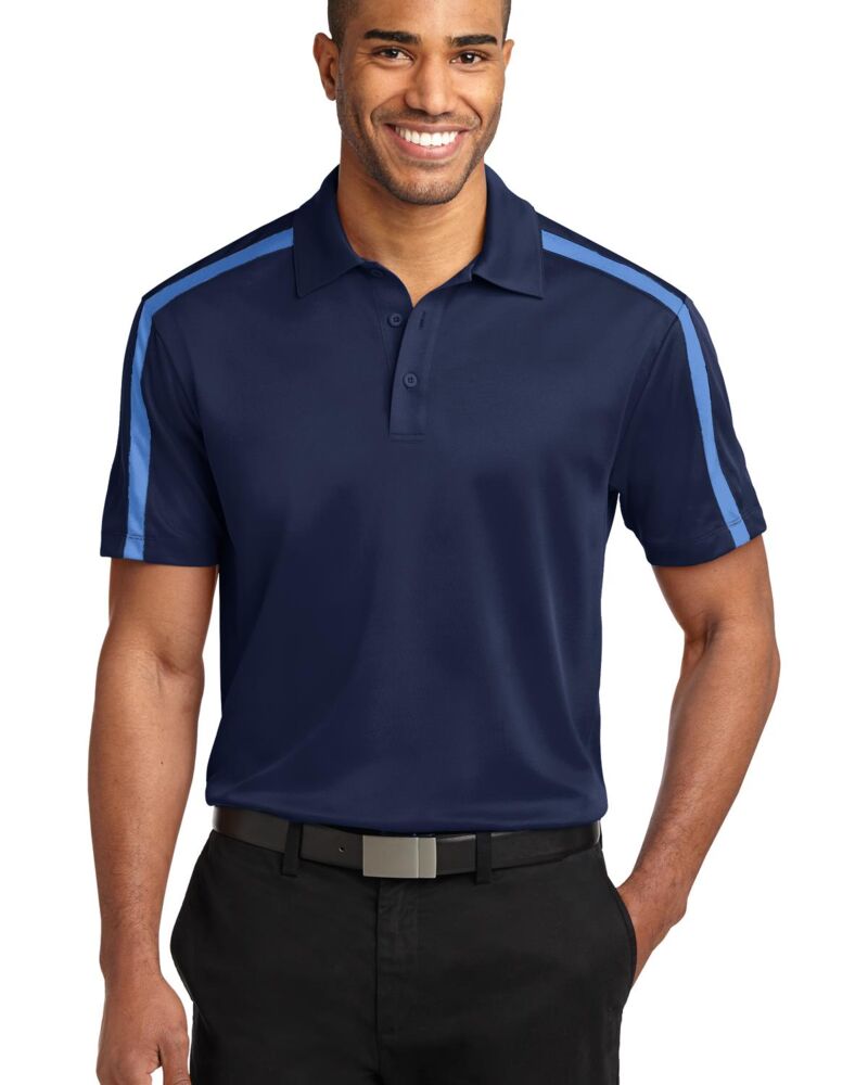 Silk Touch Performance Colorblock Stripe Polo Thumbnail