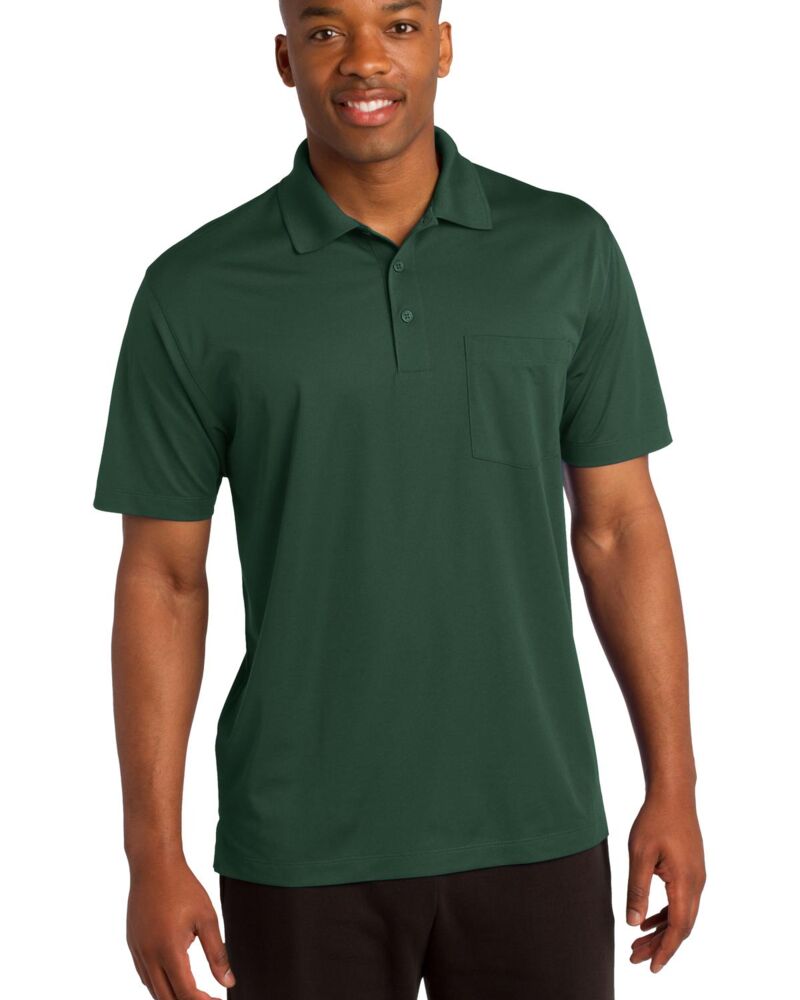 Micropique Sport Wick ® Pocket Polo Thumbnail