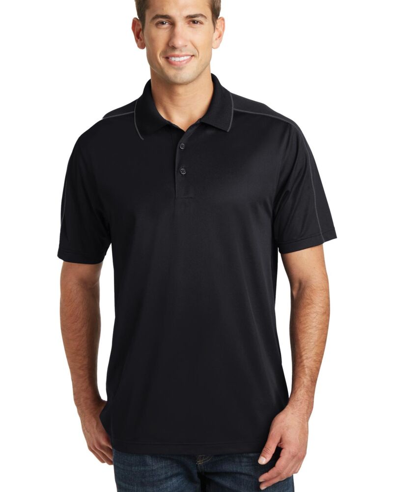 Micropique Sport Wick ® Piped Polo Thumbnail