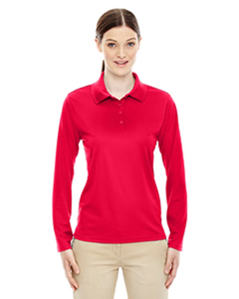 Ladies' Pinnacle Performance Long-Sleeve Piqué Polo Thumbnail