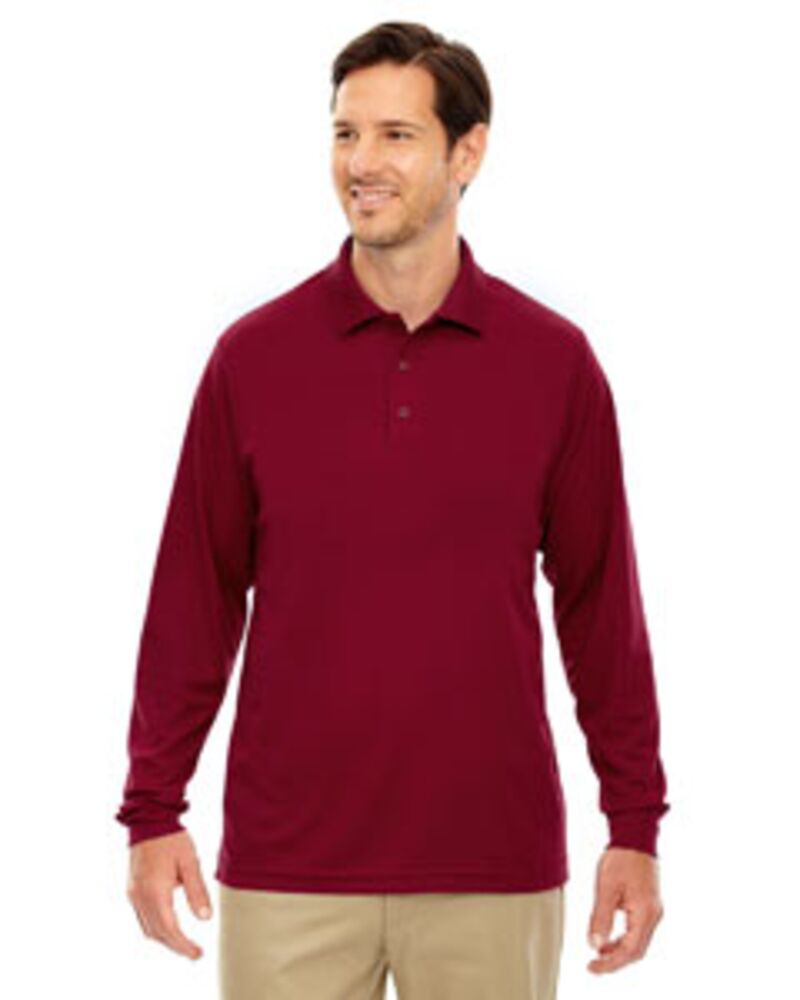 Men's Pinnacle Performance Long-Sleeve Piqué Polo Thumbnail