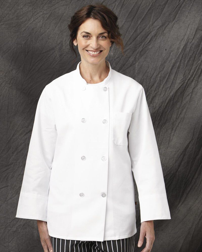 Eight Pearl Button Chef Coat Thumbnail