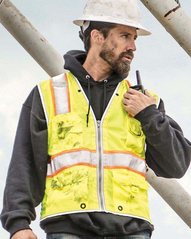 Unisex Premium Brilliant Series® Heavy-Duty Class 2 Vest Thumbnail