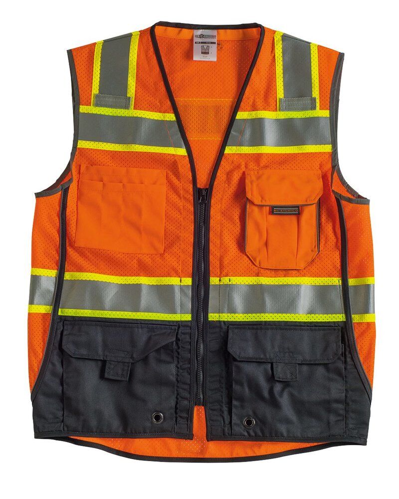 Unisex Premium Black Series® Black Bottom Class 2 Vest Thumbnail