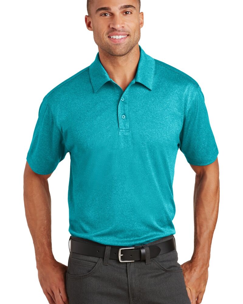Trace Heather Polo Thumbnail
