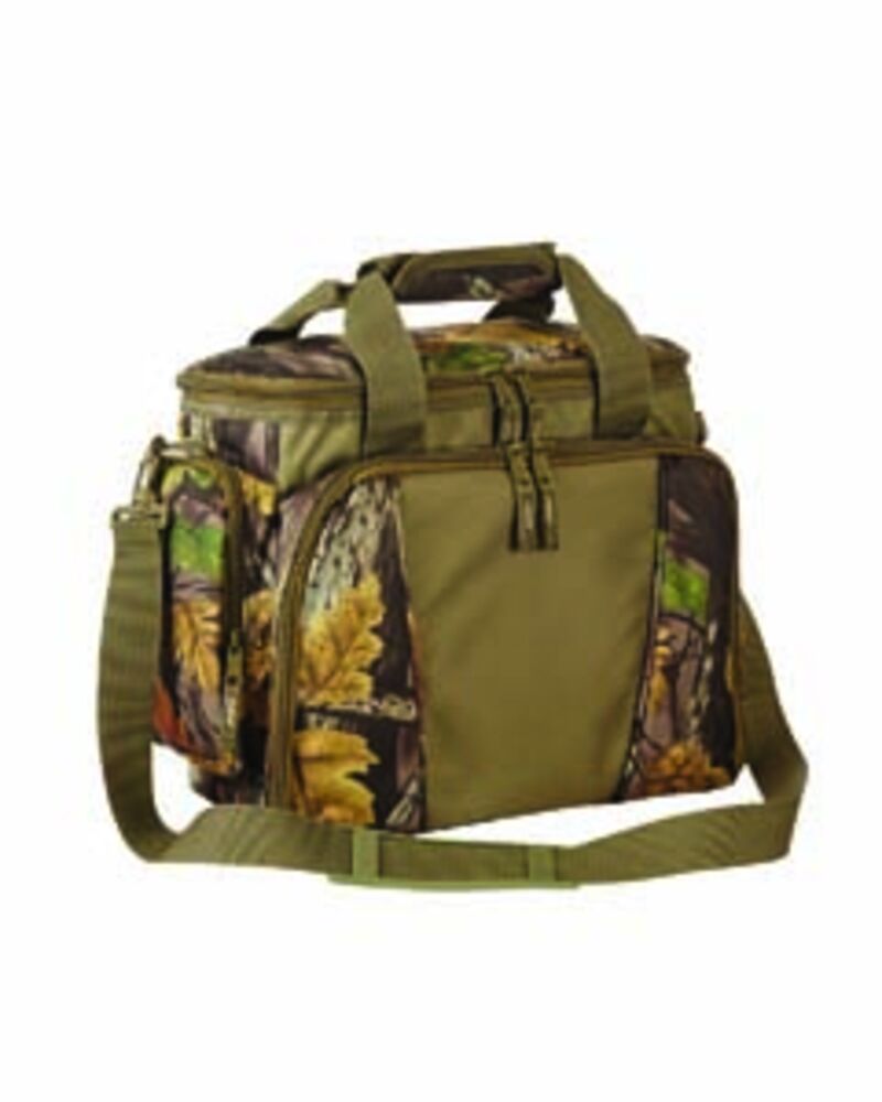 Camo Camping Cooler Bag Thumbnail