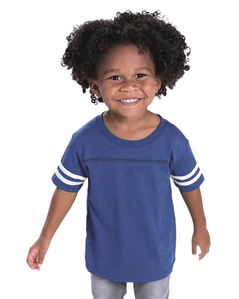 Toddler Football Fine Jersey Tee Thumbnail