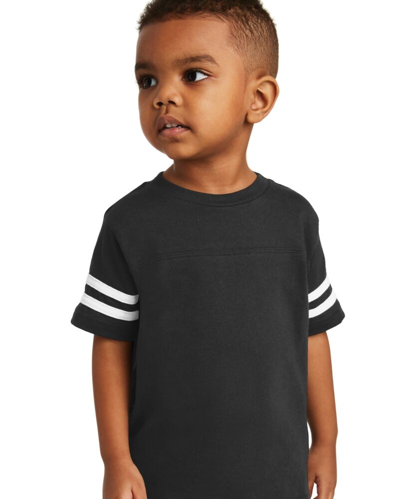 Toddler Football Fine Jersey Tee Thumbnail