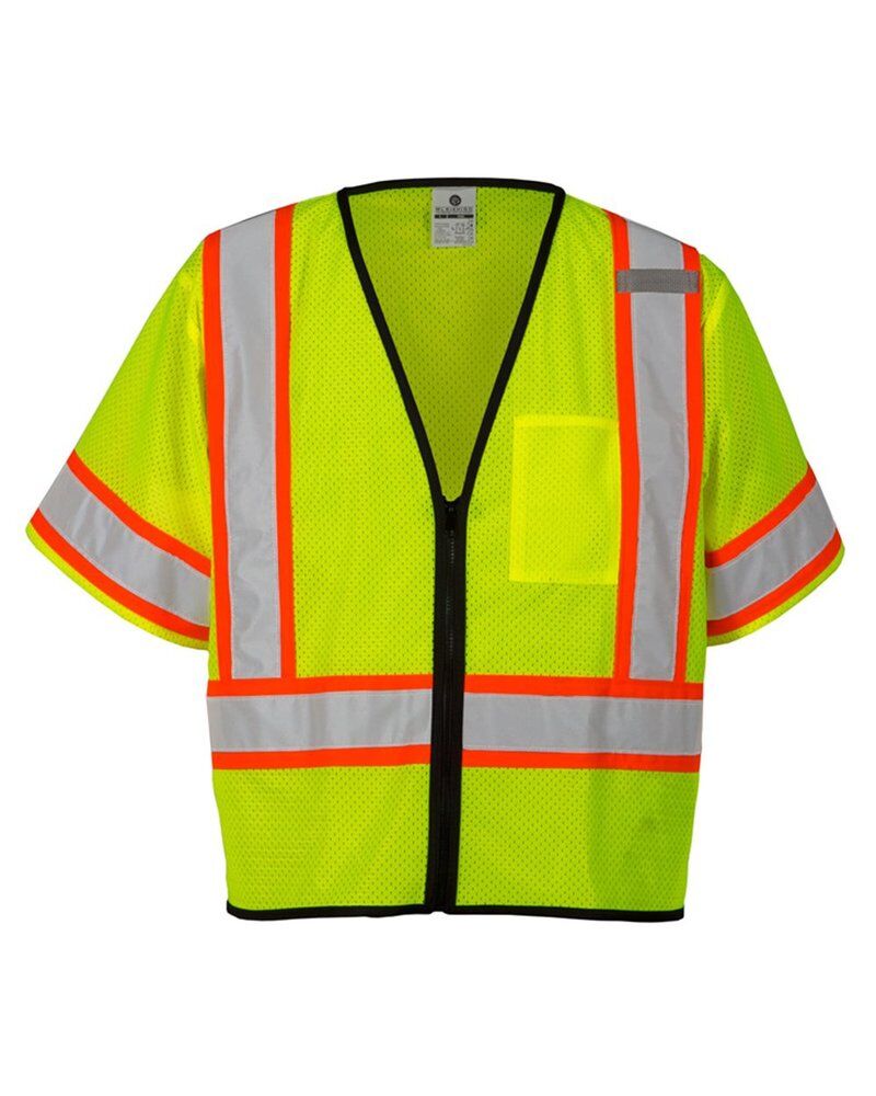 Unisex Class 3 Mesh Zippered Vest Thumbnail