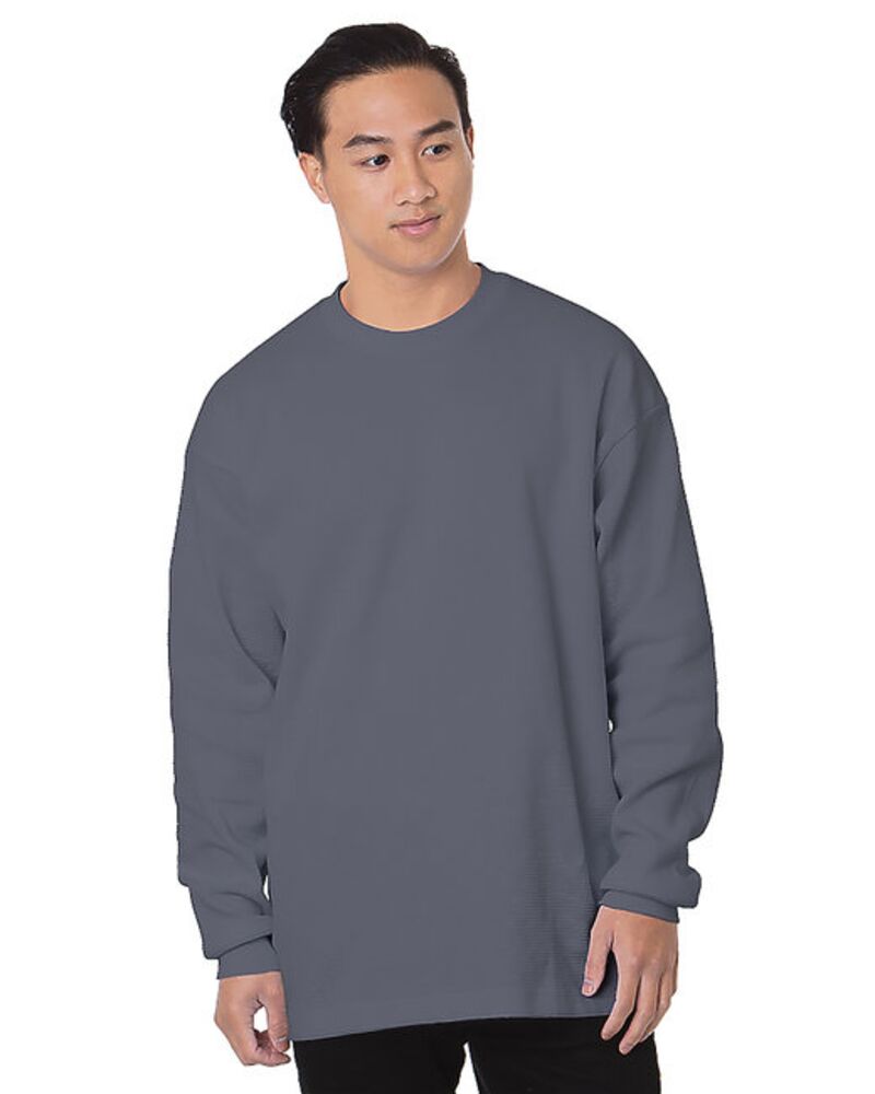 Men's USA Made Heavyweight Waffle Knit Long-Sleeve Thermal Shirt Thumbnail