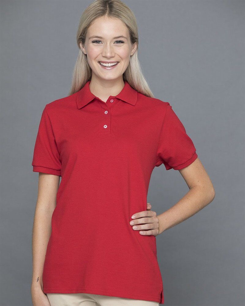 Women's 100% Ring-Spun Cotton Piqué Polo Thumbnail