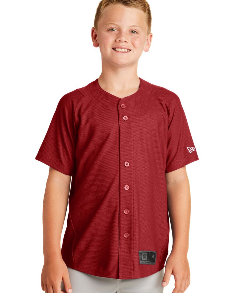 Youth Diamond Era Full Button Jersey Thumbnail