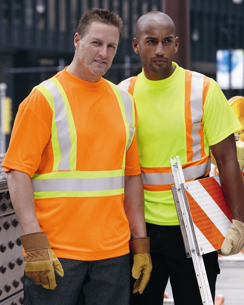 Unisex Class 2 Flat Stitch Self-Fabric Panels T-Shirt Thumbnail