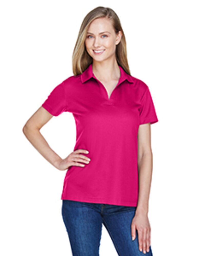 CrownLux Performance® Ladies' Plaited Polo Thumbnail