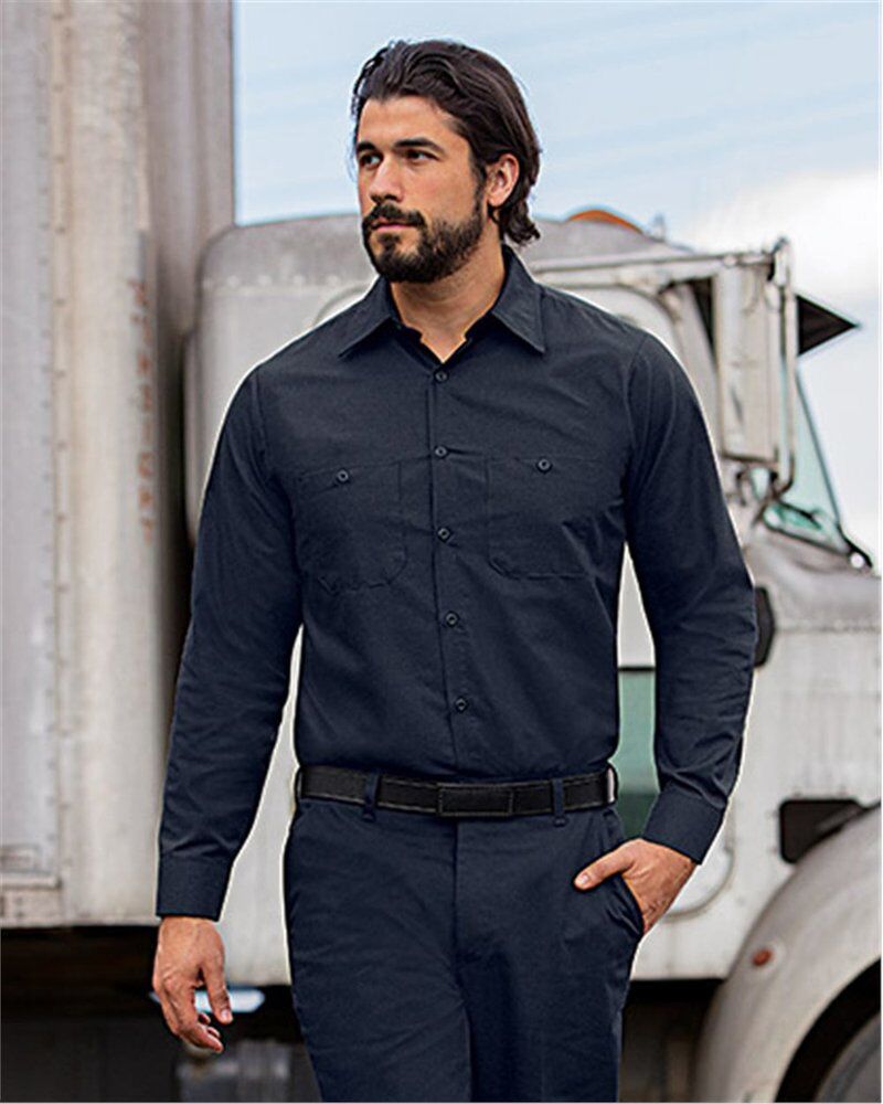Men's Mimix™ Long Sleeve Work Shirt Thumbnail