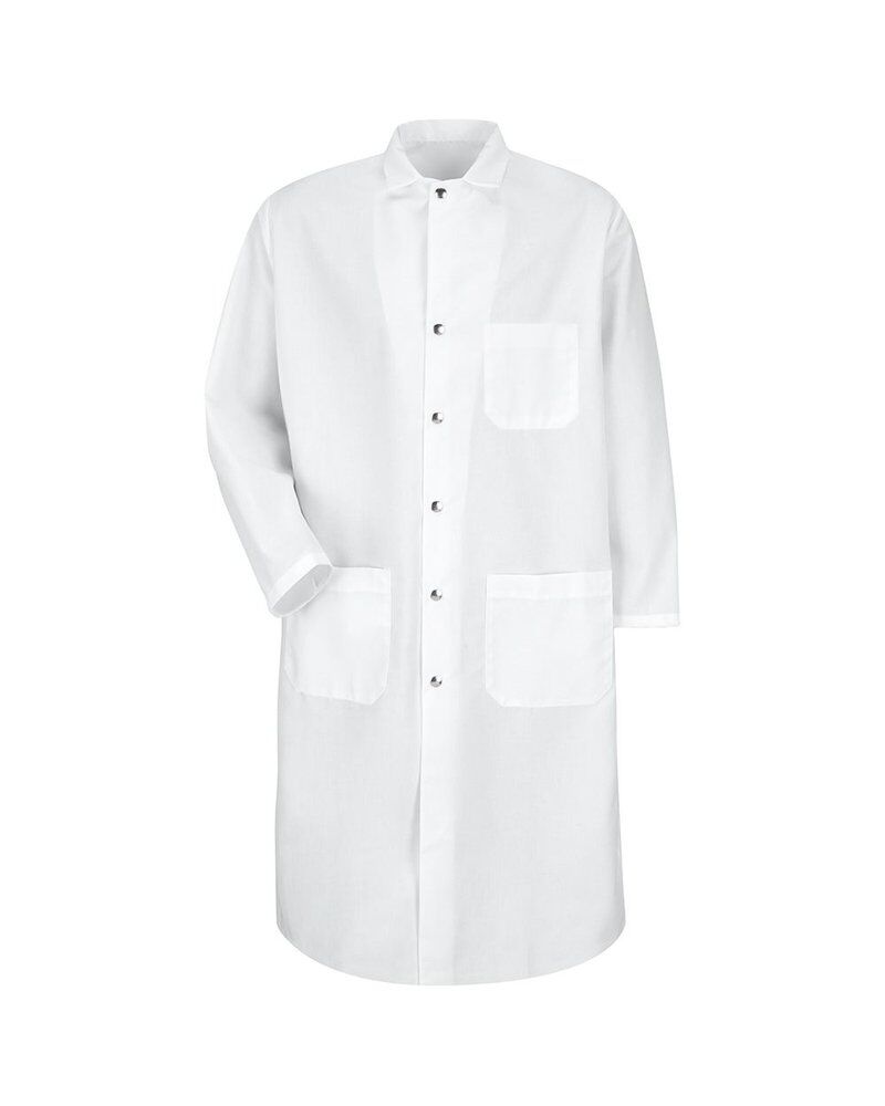 Men's Snap-Front Spun Polyester Butcher Coat Thumbnail