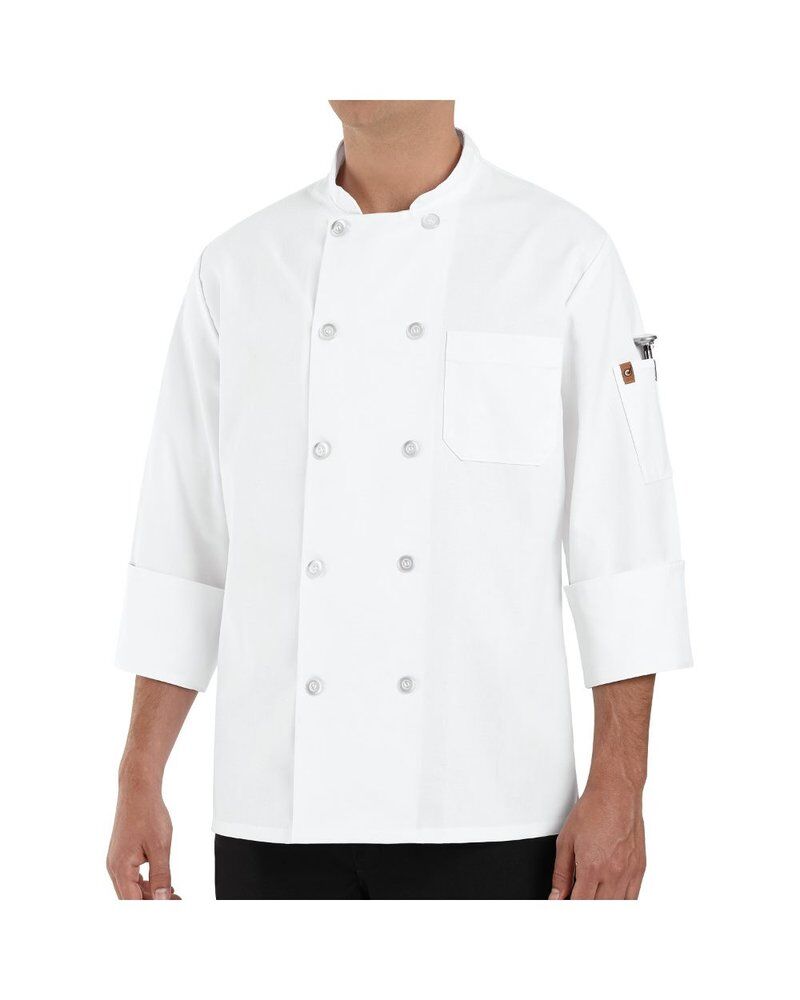 Ten Pearl Button Chef Coat Thumbnail